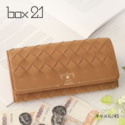 box21 ボックス21 パーチェ 小銭入れ付き長財布 0332472