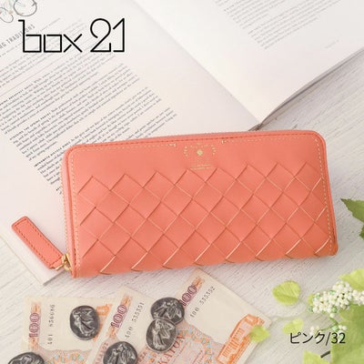 box21 ボックス21 パーチェ 小銭入れ付き長財布（ラウンドファスナー式 ） 0332473