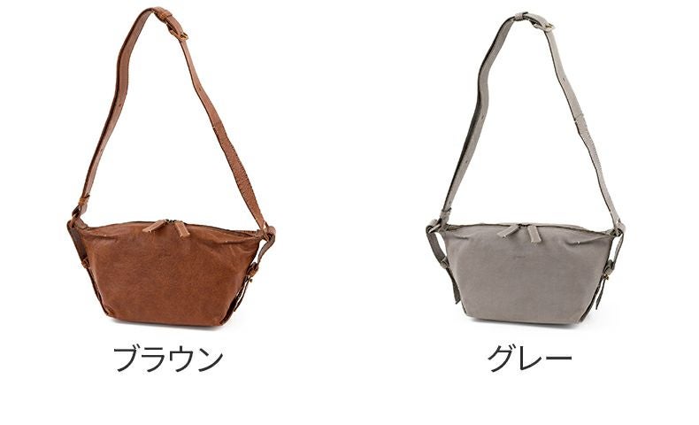 genten ゲンテン Vintage buffalo ヴィンテージバッファロー ショルダーバッグ 44878