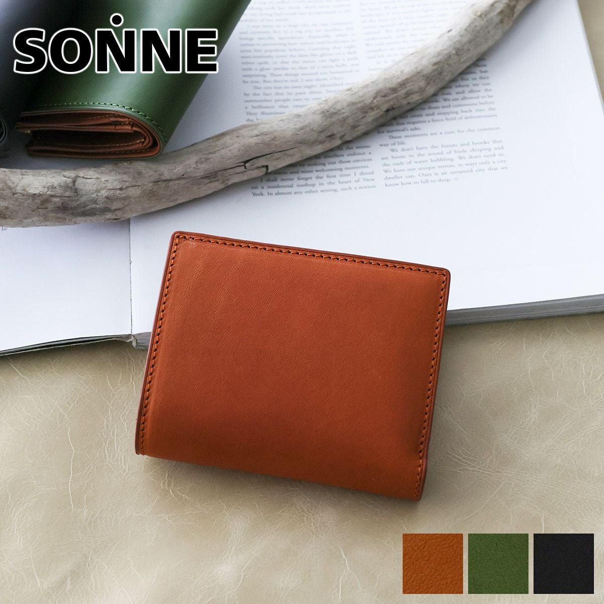 SONNE ゾンネ LISVERO リスヴェロ ミドル財布 SO-SOMN005 | こだわりの