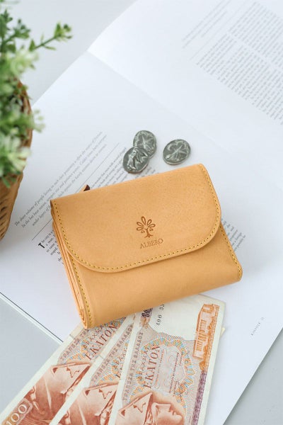 ALBERO アルベロ NATURE ナチュレ 小銭入れ付き二つ折り財布 5416