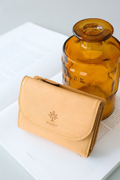 ALBERO アルベロ NATURE ナチュレ 小銭入れ付き二つ折り財布 5416