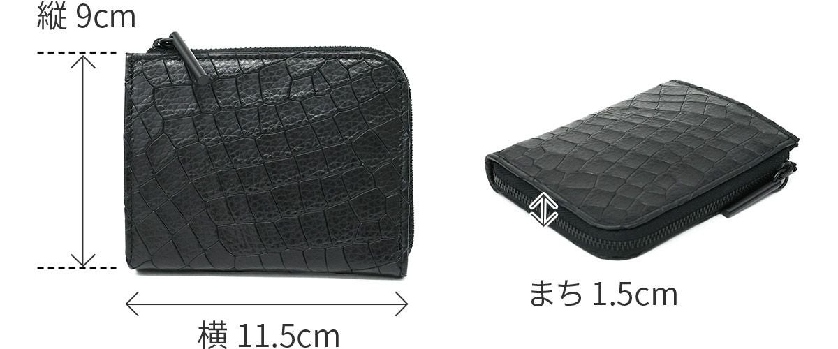 POMTATA ポンタタ DRIA L-ZIP SHORT WALLET P3275