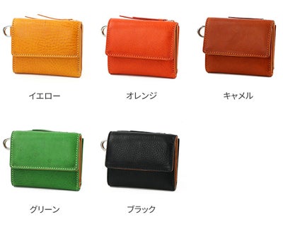 BAGGY'S ANNEX バギーズアネックス NATURAL BOX ナチュラルボックス 小銭入れ付き三つ折り財布 LZKM-3602