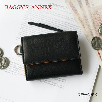 BAGGY'S ANNEX バギーズアネックス NATURAL BOX ナチュラルボックス 小銭入れ付き三つ折り財布 LZKM-3602