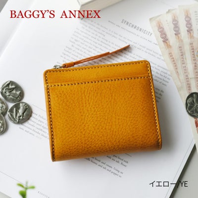 BAGGY'S ANNEX バギーズアネックス NATURAL BOX ナチュラルボックス 小銭入れ付き二つ折り財布 LZKM-3603