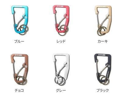 AS2OV アッソブ DOUBLE CARABINER ダブルカラビナ 201700