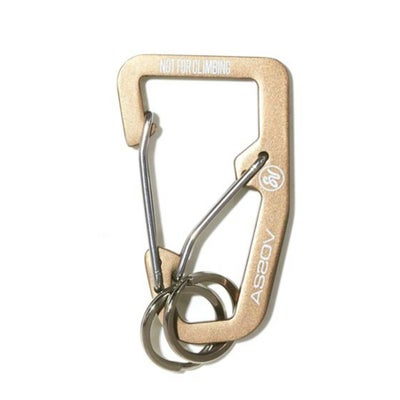 AS2OV アッソブ DOUBLE CARABINER ダブルカラビナ 201700