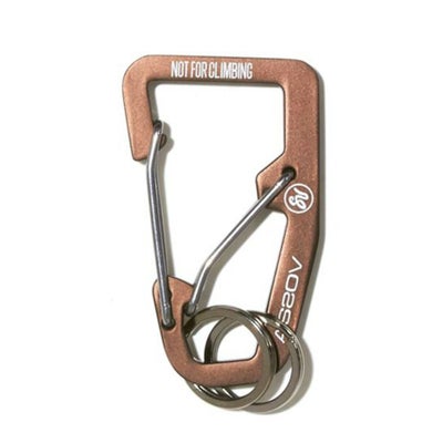 AS2OV アッソブ DOUBLE CARABINER ダブルカラビナ 201700