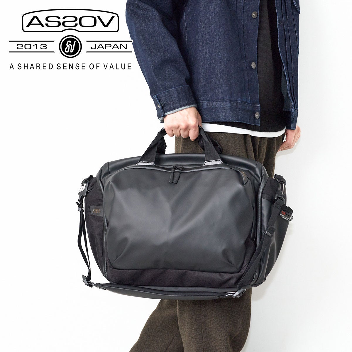 2026年 春夏新作 ] AS2OV アッソブ BLEISURE TOTE SHOULDER BAG トート