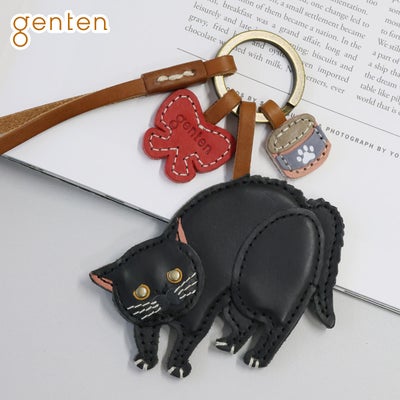 genten ゲンテン WAKU WAKU Charm ワクワクチャーム クロネコ 40870