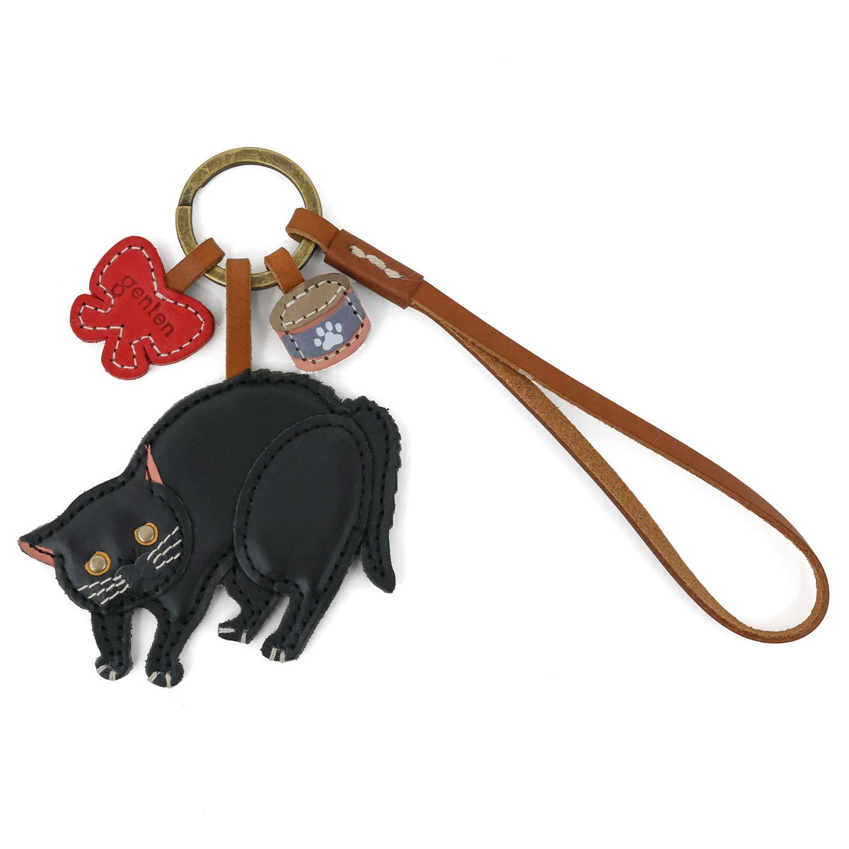 genten ゲンテン WAKU WAKU Charm ワクワクチャーム クロネコ 40870