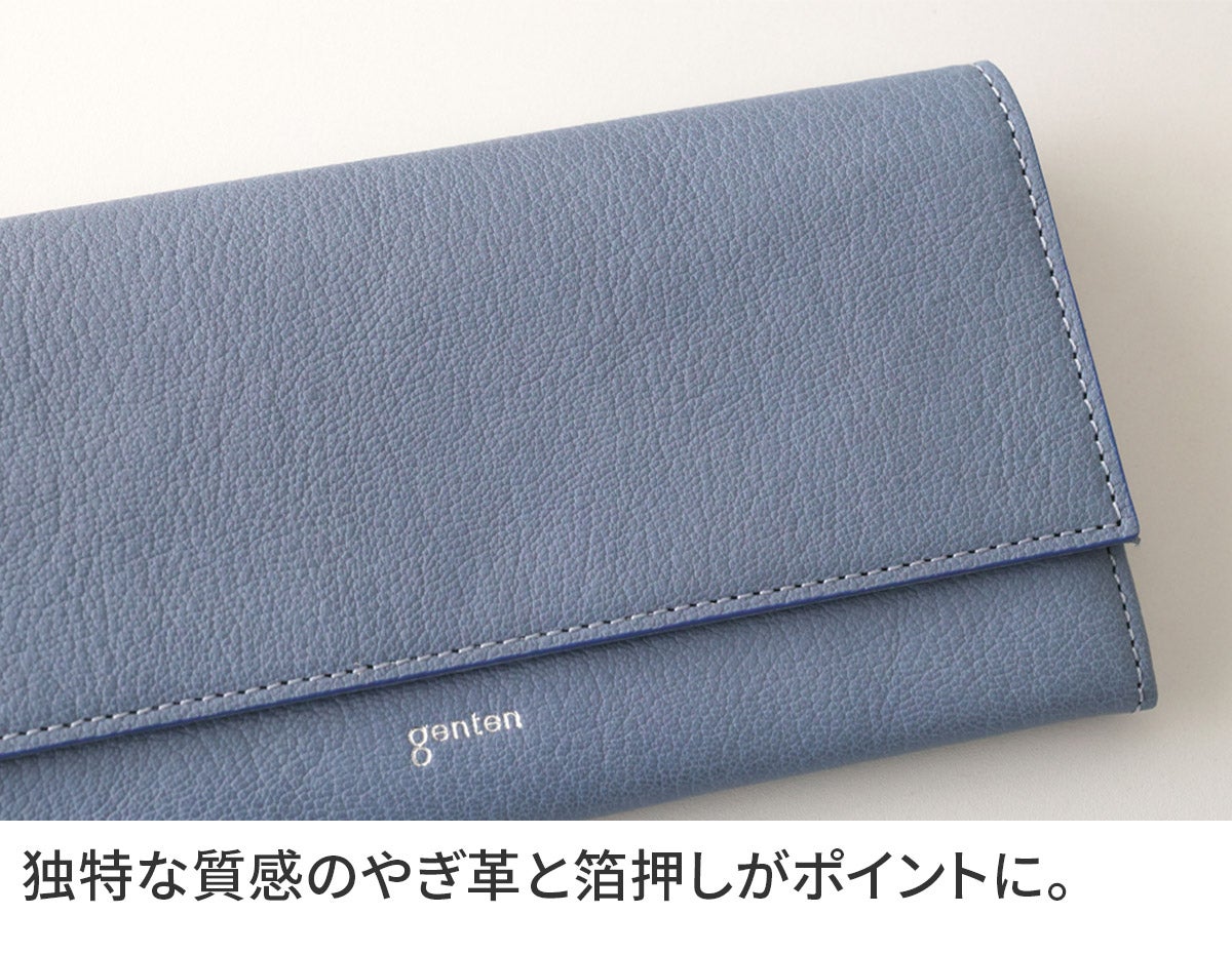 genten ゲンテン Molt fresco モルト フレスコ 小銭入れ付き長財布 44885