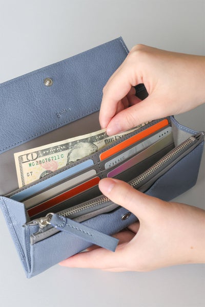 genten ゲンテン Molt fresco モルト フレスコ 小銭入れ付き長財布 44885