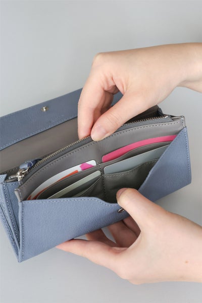 genten ゲンテン Molt fresco モルト フレスコ 小銭入れ付き長財布 44885