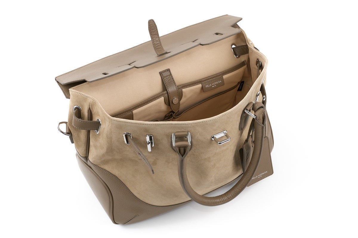 PELLE MORBIDA ペッレモルビダ Biarritz ビアリッツ フラップボストンバッグ PMO-BIARRITZ
