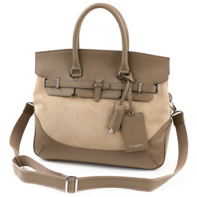 PELLE MORBIDA ペッレモルビダ Biarritz ビアリッツ フラップボストンバッグ PMO-BIARRITZ