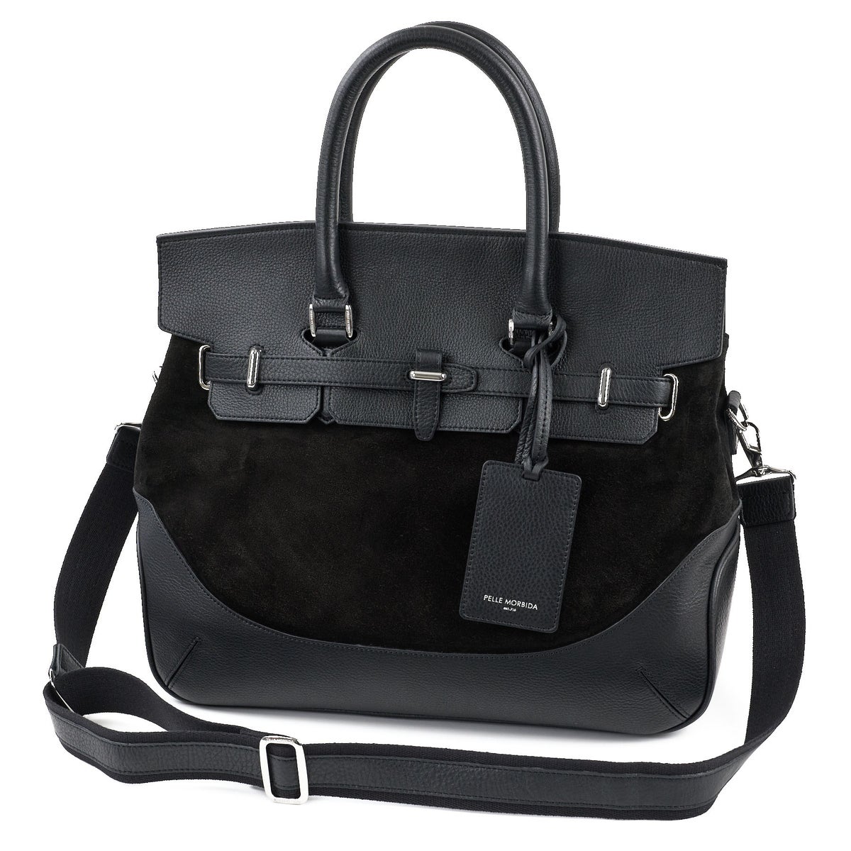 PELLE MORBIDA ペッレモルビダ Biarritz ビアリッツ フラップボストンバッグ PMO-BIARRITZ