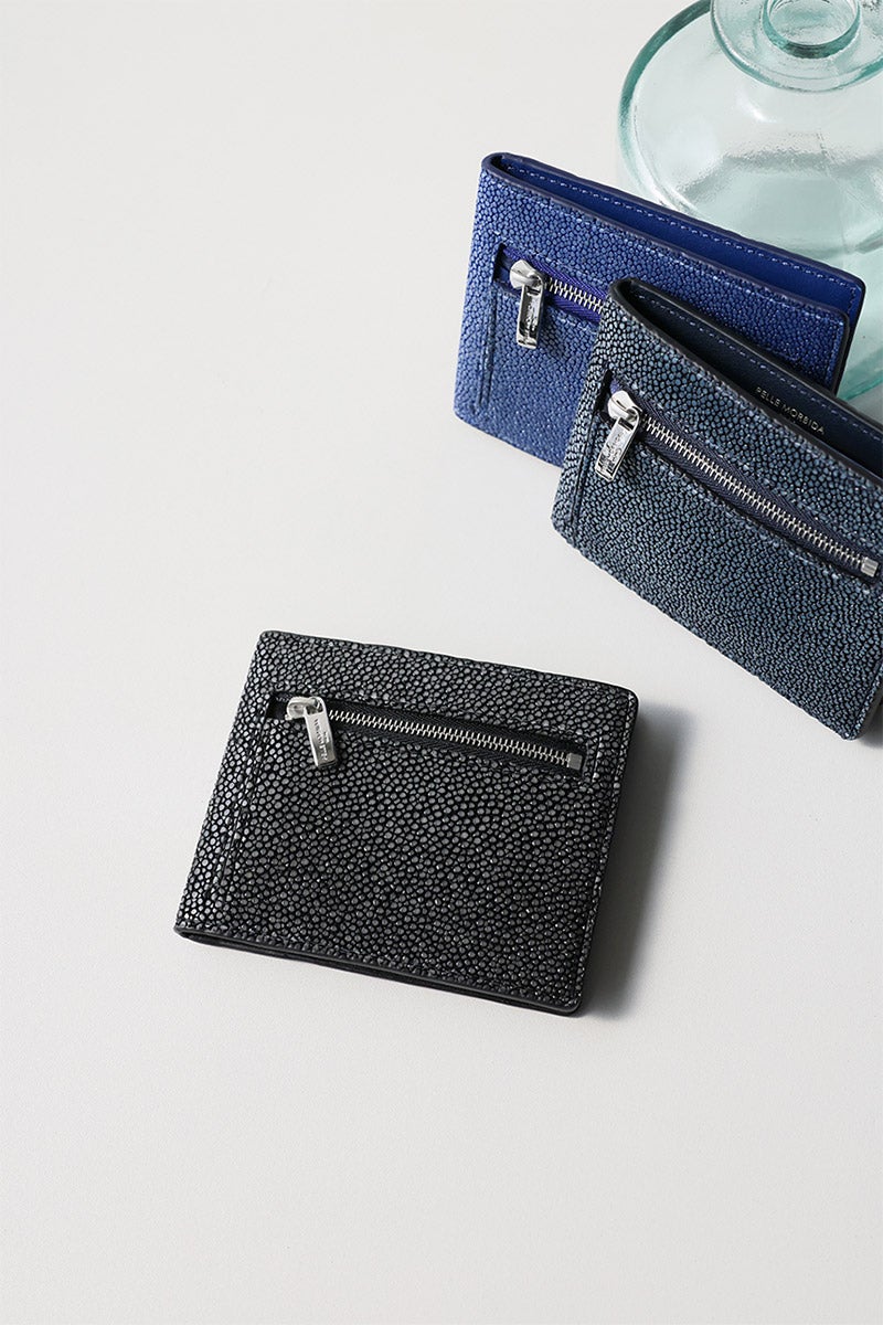 PELLE MORBIDA ペッレモルビダ Barca バルカ スティングレイレザー コンパクトウォレット PMO-SR004