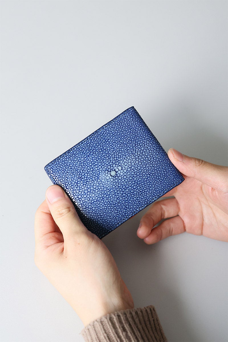 PELLE MORBIDA ペッレモルビダ Barca バルカ スティングレイレザー コンパクトウォレット PMO-SR004