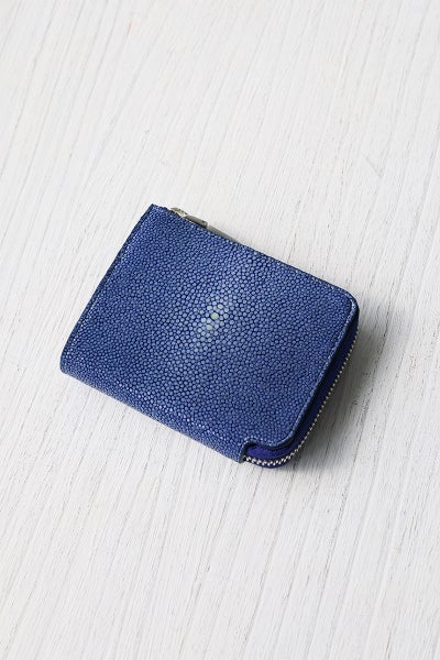 PELLE MORBIDA ペッレモルビダ Barca バルカ スティングレイレザー ミニウォレット（L字ファスナー式） PMO-SR005