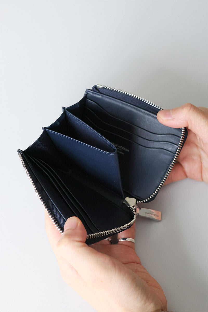 PELLE MORBIDA ペッレモルビダ Barca バルカ スティングレイレザー ミニウォレット（L字ファスナー式） PMO-SR005