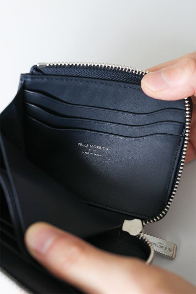 PELLE MORBIDA ペッレモルビダ Barca バルカ スティングレイレザー ミニウォレット（L字ファスナー式） PMO-SR005
