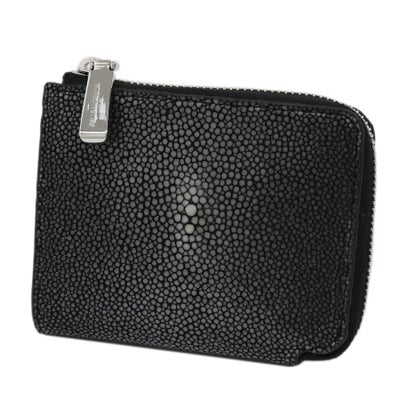 PELLE MORBIDA ペッレモルビダ Barca バルカ スティングレイレザー ミニウォレット（L字ファスナー式） PMO-SR005