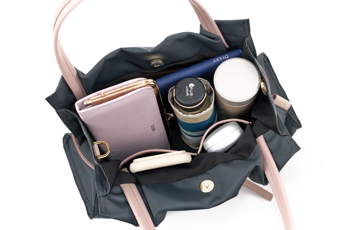 VIOLAd'ORO ヴィオラドーロ BIANCA ビアンカ トートバッグ Mサイズ V-2293