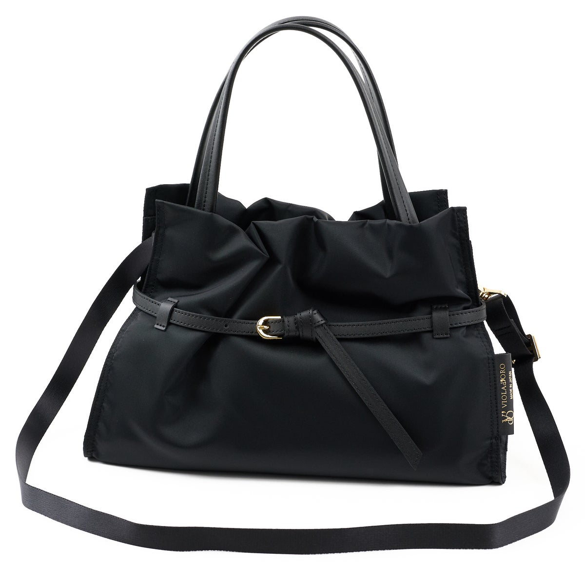 VIOLAd'ORO ヴィオラドーロ BIANCA ビアンカ トートバッグ Mサイズ V-2293