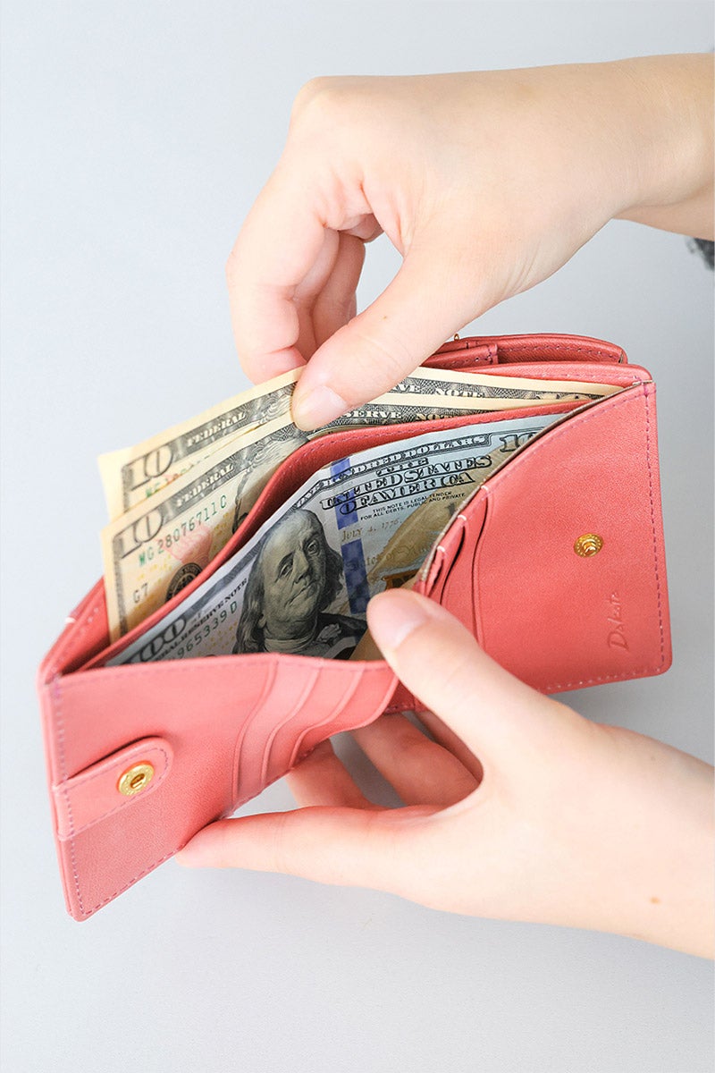 Dakota ダコタ エルビエ 小銭入れ付き二つ折り財布 0031920