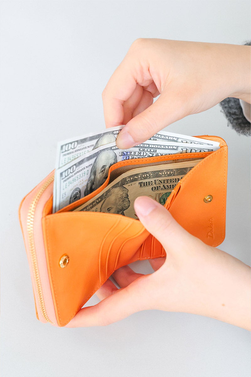 Dakota ダコタ エルビエ 小銭入れ付き二つ折り財布 0031921