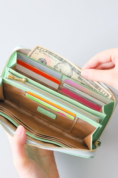 Dakota ダコタ エルビエ 小銭入れ付き長財布（ラウンドファスナー式 ） 0031922