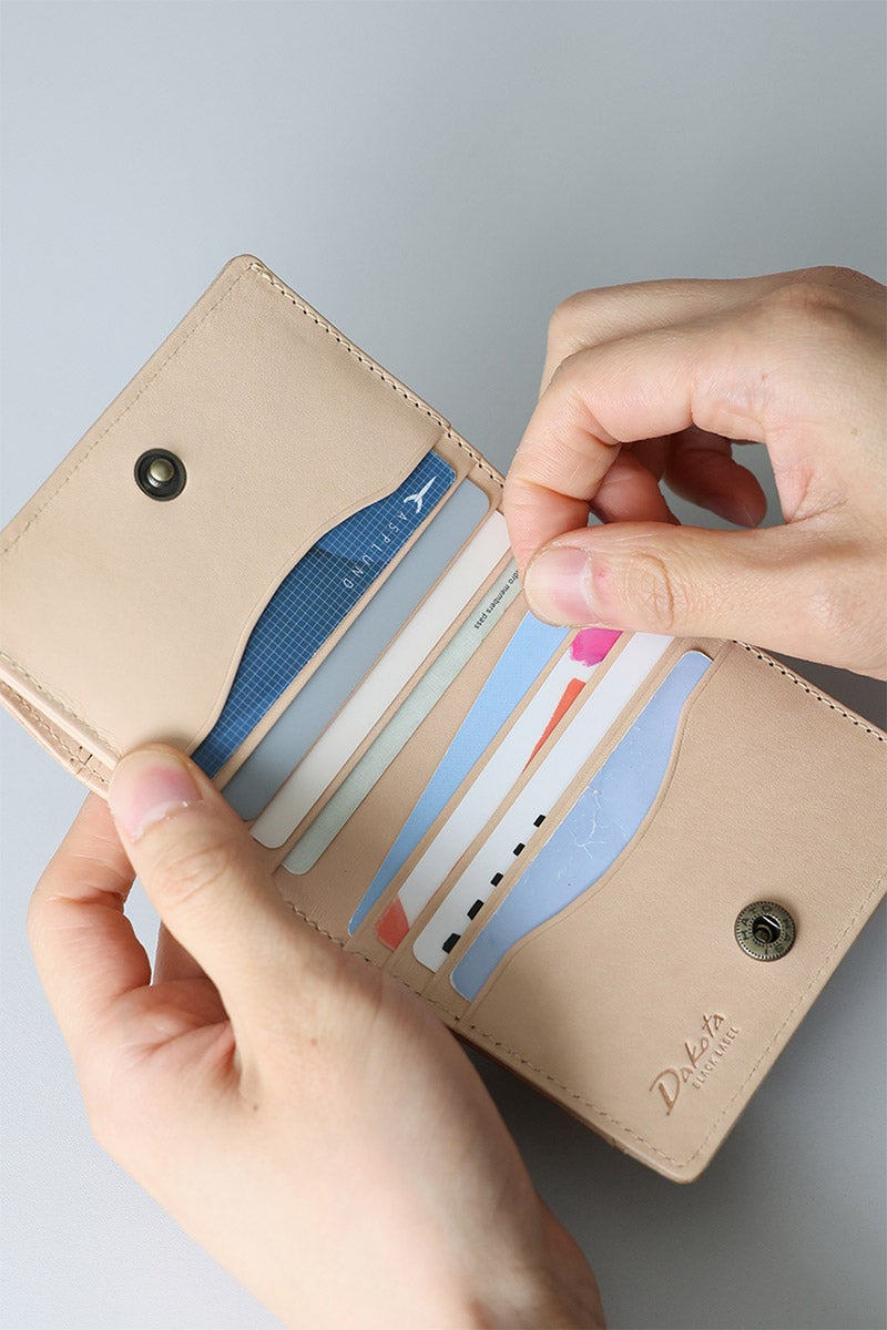 Dakota BLACK LABEL ダコタ ブラックレーベル クレマ 小銭入れ付き二つ折り財布 0620131