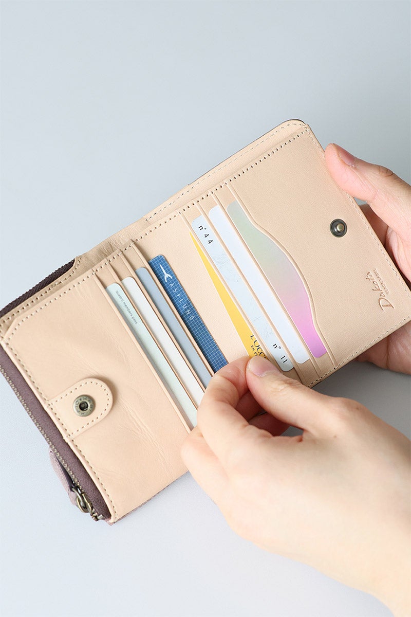 Dakota BLACK LABEL ダコタ ブラックレーベル クレマ 小銭入れ付き二つ折り財布 0620132