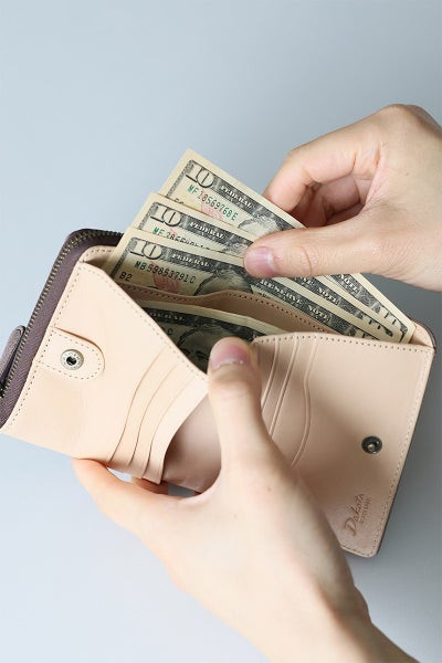 Dakota BLACK LABEL ダコタ ブラックレーベル クレマ 小銭入れ付き二つ折り財布 0620132