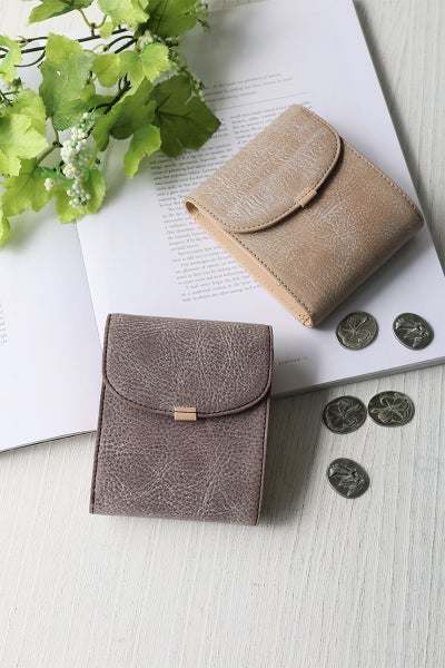 Dakota BLACK LABEL ダコタ ブラックレーベル クレマ 小銭入れ付き フラップ二つ折り財布 0620133