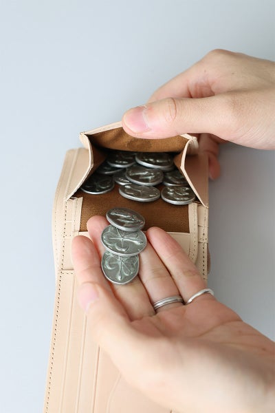 Dakota BLACK LABEL ダコタ ブラックレーベル クレマ 小銭入れ付き フラップ二つ折り財布 0620133