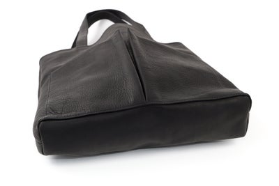 MR.OLIVE E.O.I ミスターオリーブ イーオーアイ IMPERMA-LEATHER インパーマレザー GUSSET POCKET TOTE BAG ME651