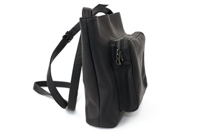 MR.OLIVE E.O.I ミスターオリーブ イーオーアイ IMPERMA-LEATHER インパーマレザー GUSSET POCKET COMPACT SHOULDER BAG ME652