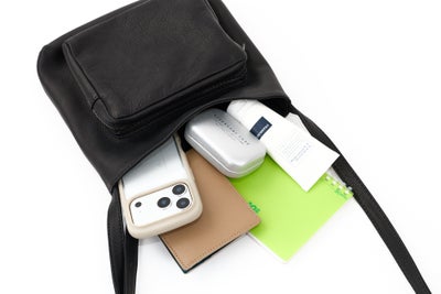 MR.OLIVE E.O.I ミスターオリーブ イーオーアイ IMPERMA-LEATHER インパーマレザー GUSSET POCKET COMPACT SHOULDER BAG ME652