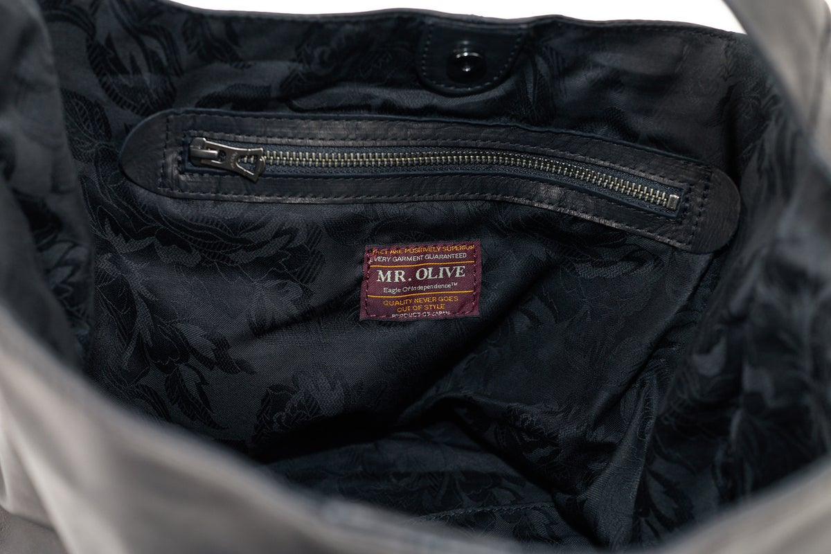 MR.OLIVE E.O.I ミスターオリーブ イーオーアイ IMPERMA-LEATHER インパーマレザー ECO TOTE ME695N