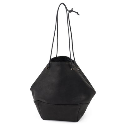 MR.OLIVE E.O.I ミスターオリーブ イーオーアイ IMPERMA-LEATHER インパーマレザー 2WAYDRAWSTRING POUCH ME697