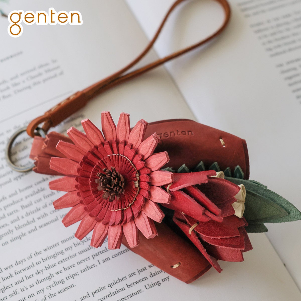 genten（ゲンテン）の「サンクスチャーム キミドリの花束