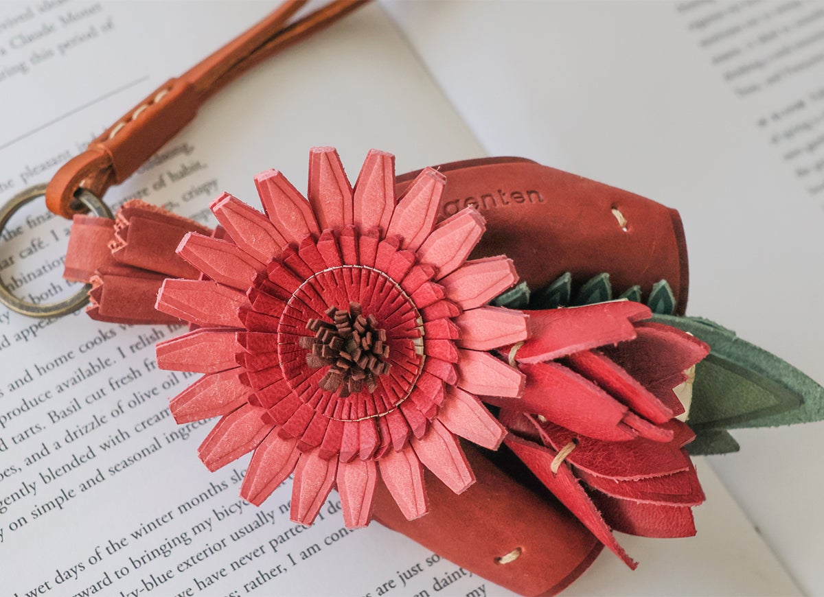 genten ゲンテン Thanks charm サンクス チャーム ガーベラ、チューリップ 44980