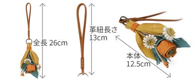 genten ゲンテン Thanks charm サンクス チャーム ラナンキュラス、デイジー、ローズマリー 44981