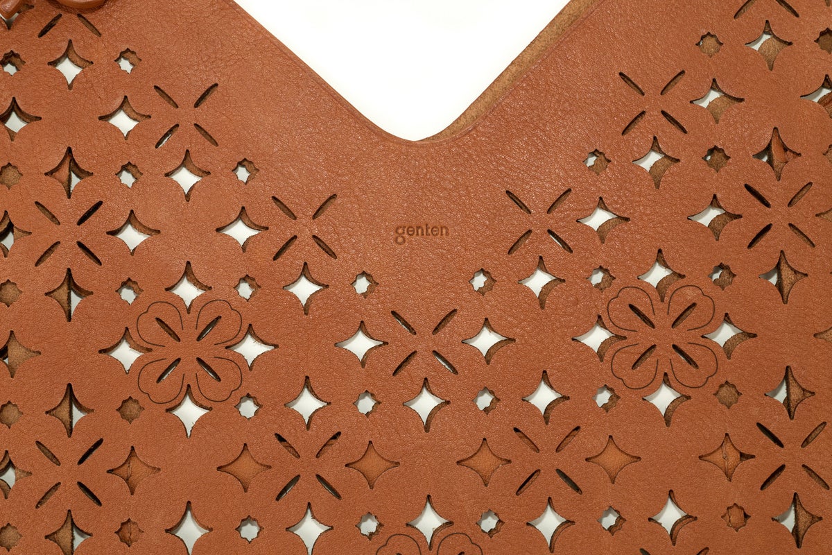 genten ゲンテン Quadrifoglio クアドリフォリオ トートバッグ 45030