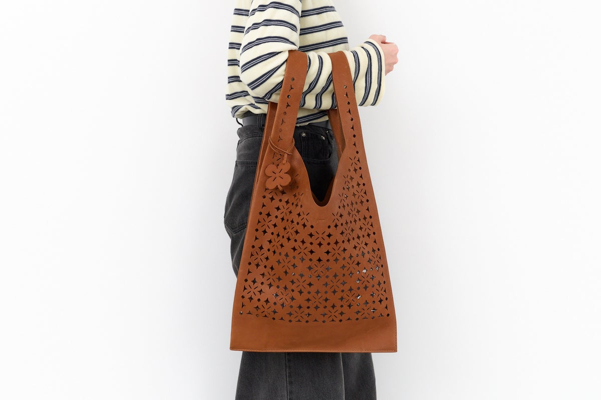 genten ゲンテン Quadrifoglio クアドリフォリオ トートバッグ 45030