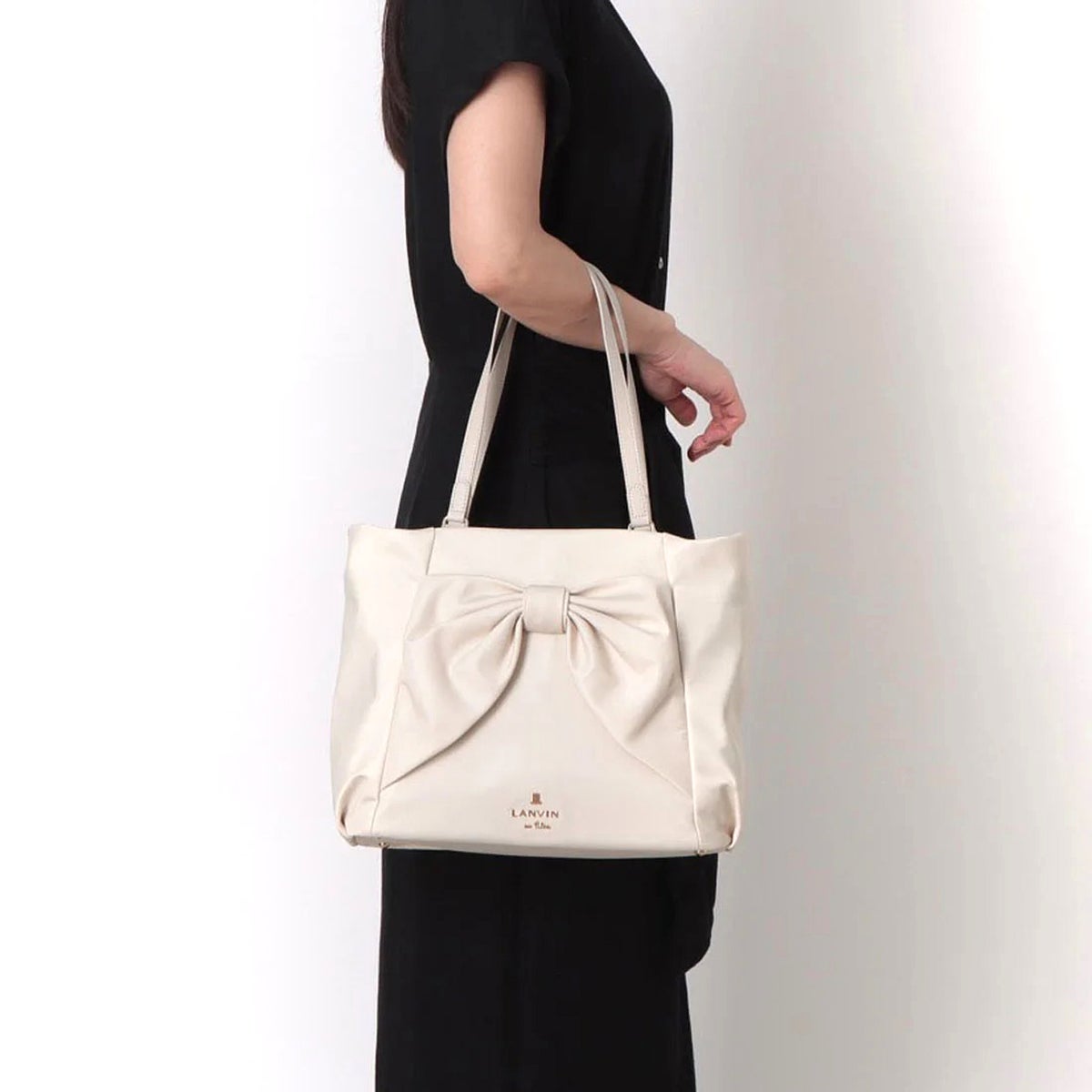 LANVIN en Bleu ランバン オン ブルー ジョエル 2WAYトートバッグ 483940