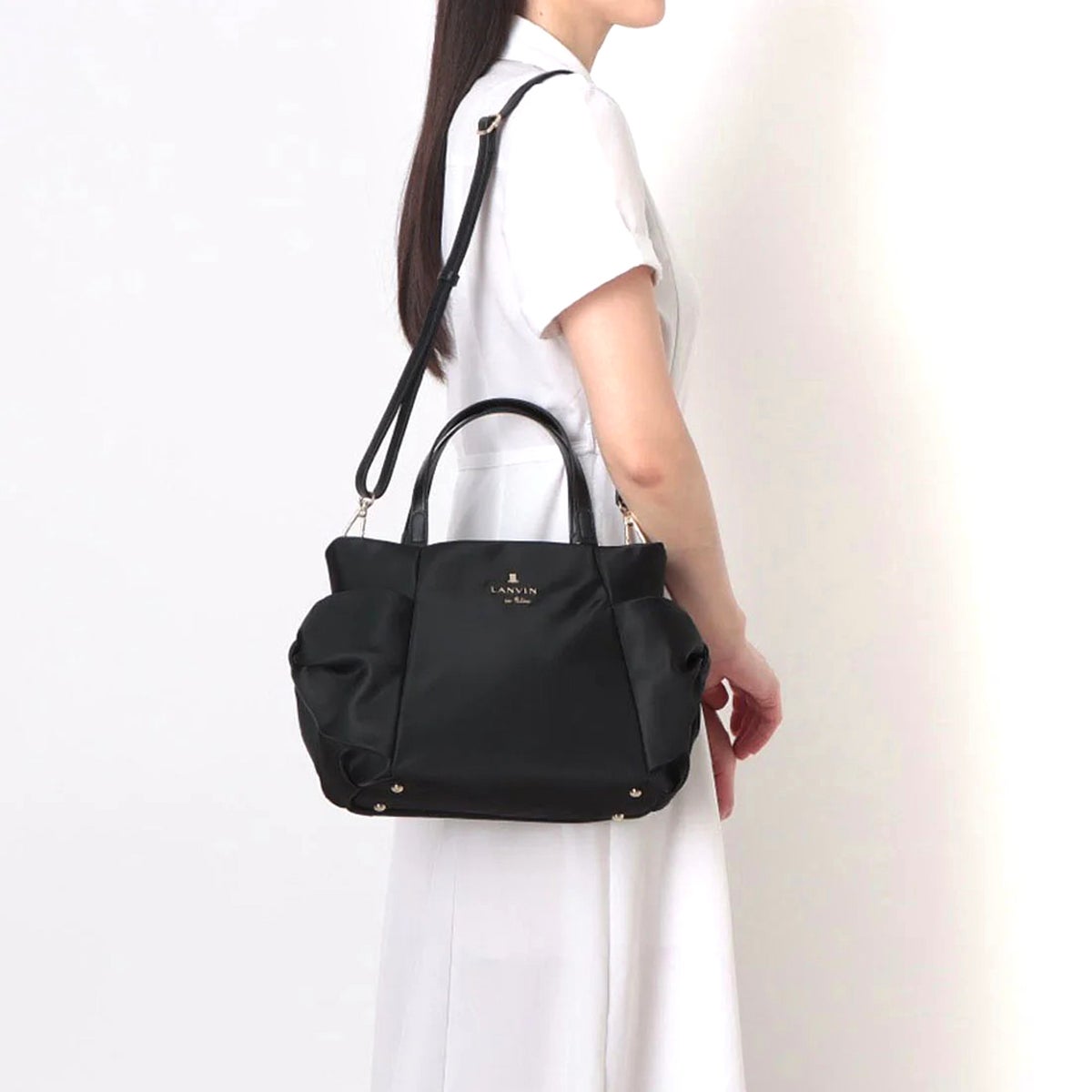 LANVIN en Bleu ランバン オン ブルー ジョエル 2WAYトートバッグ 483941